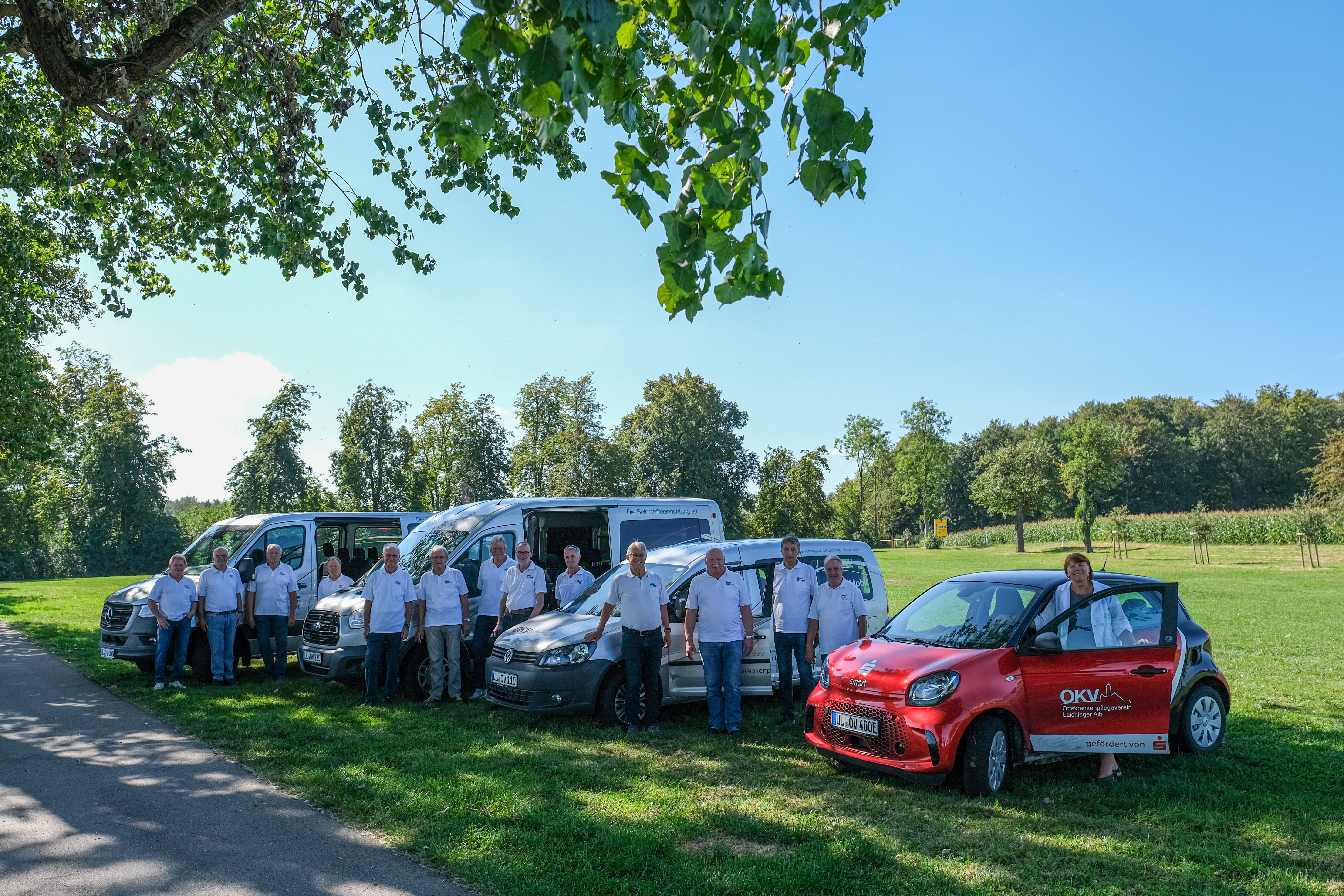 Mobil-Flotte mit Fahrer